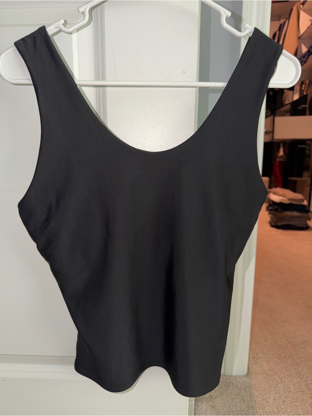 Express Black Scoop Neck Tank